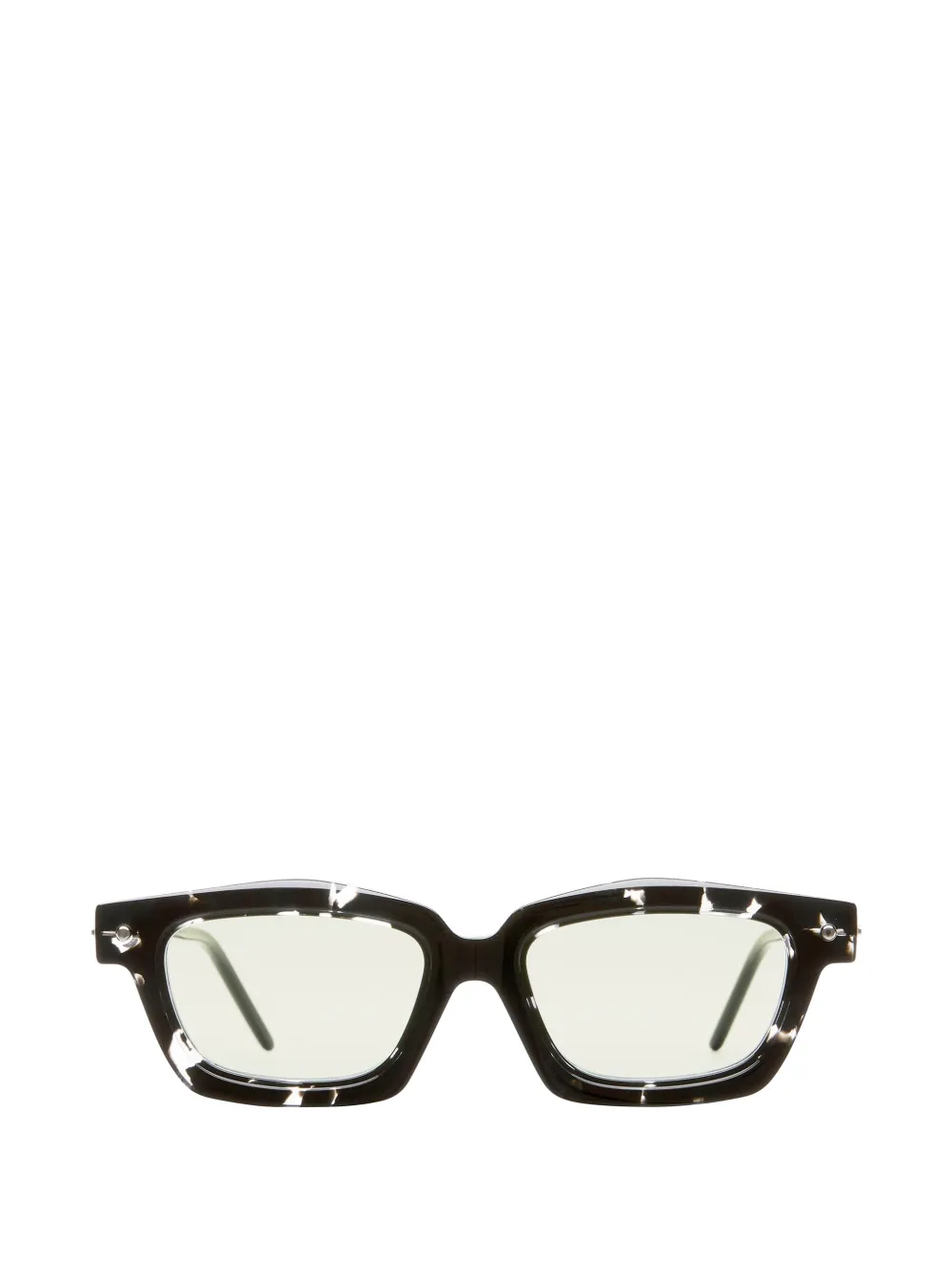 Kuboraum Mask P25 geometric-frame sunglasses - Nero