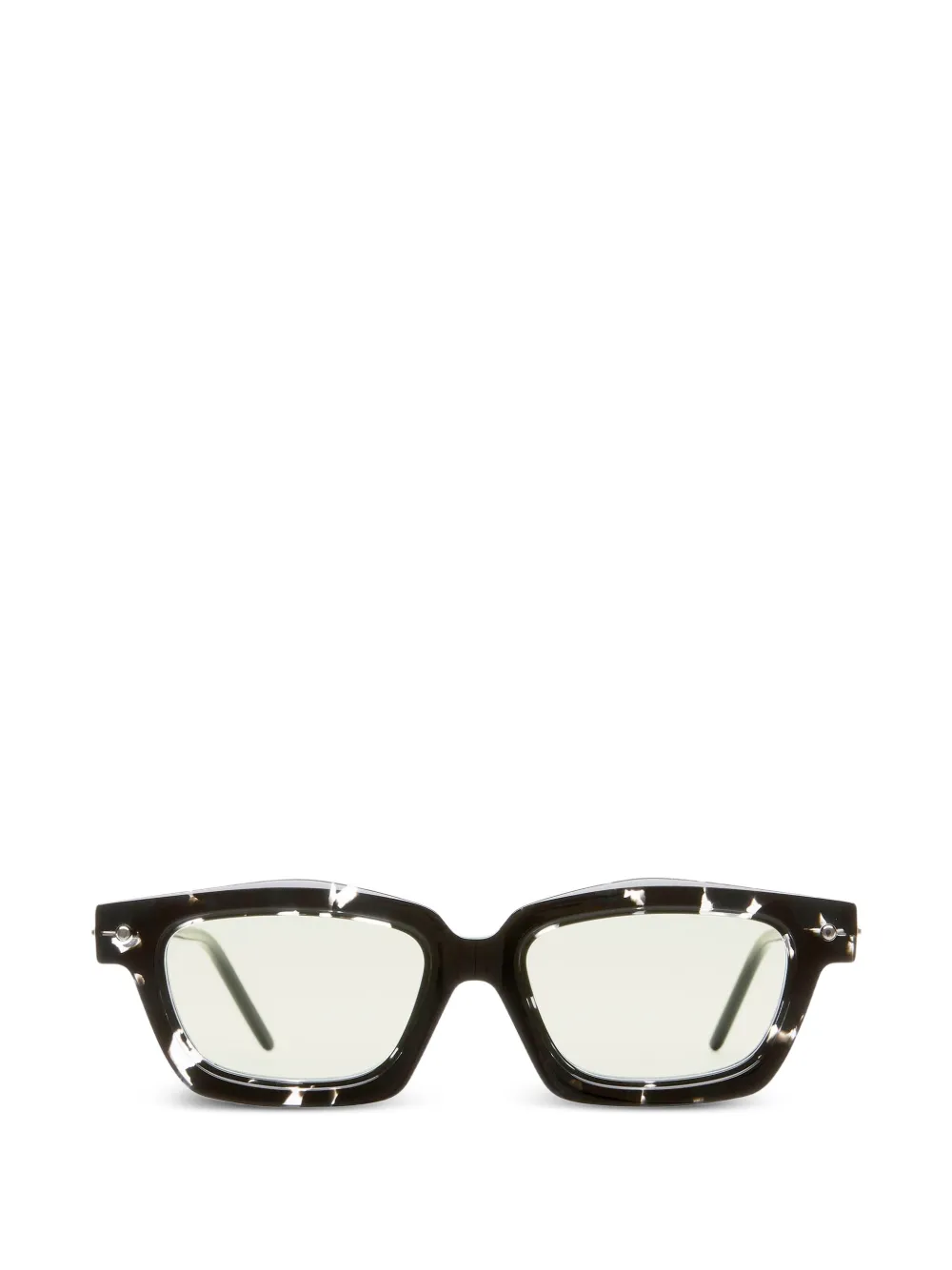 Kuboraum Mask P25 geometric-frame sunglasses - Nero