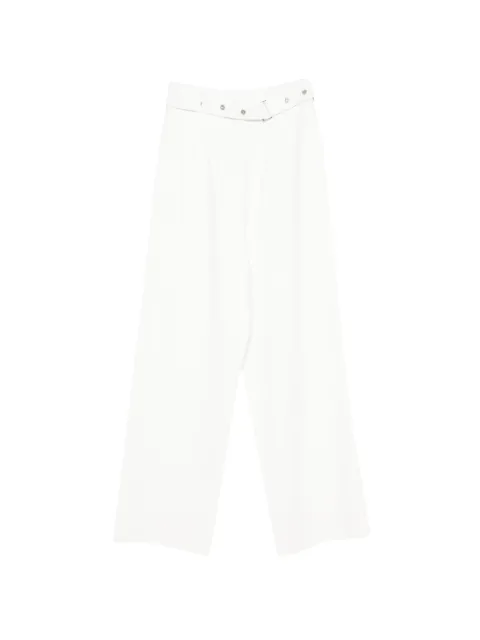 MRZ belted wide-leg trousers