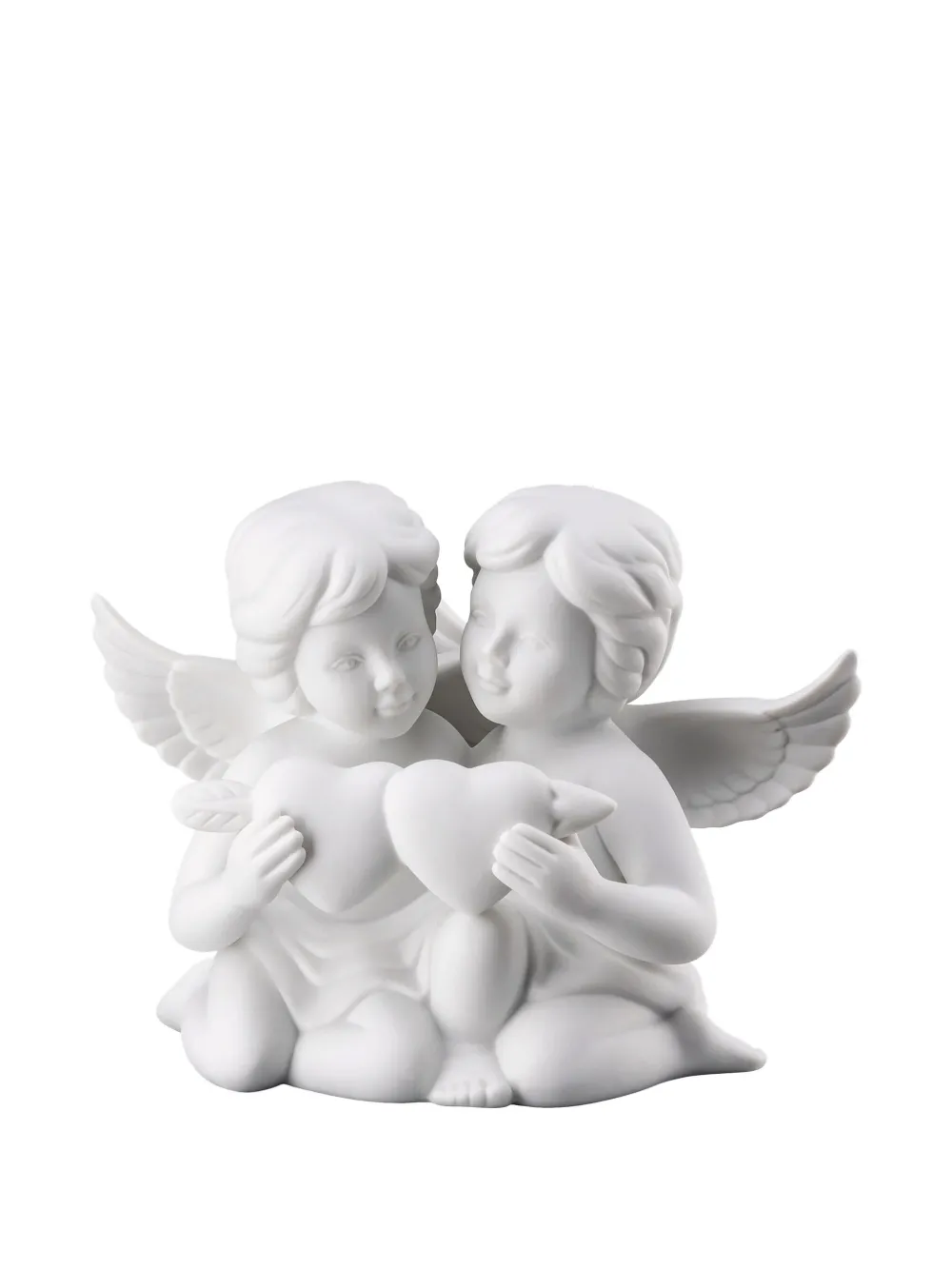 Rosenthal Heart Angel Sculpture In White
