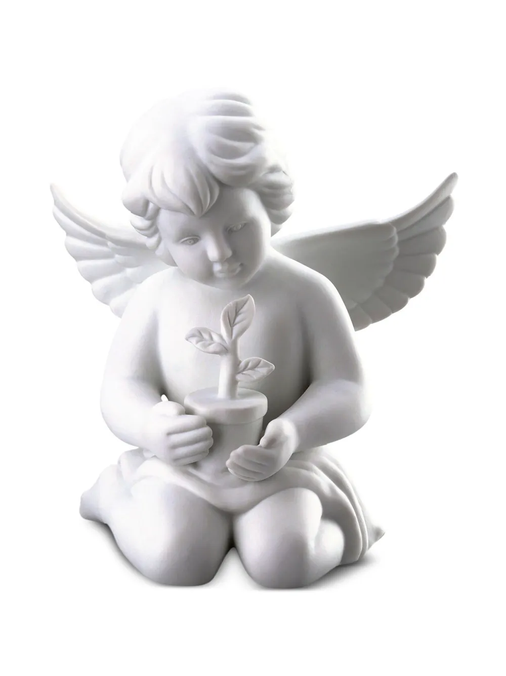 Rosenthal Angel Vase Sculpture In White