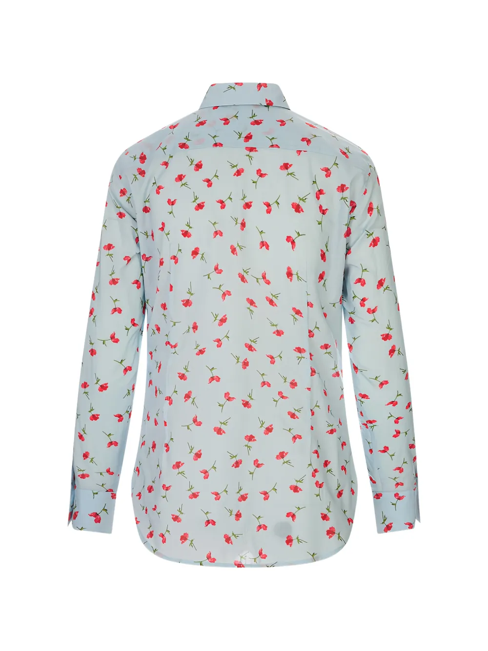 Jil Sander blouse met bloemenprint Blauw