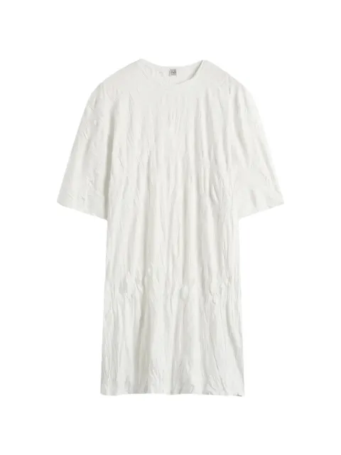 TOTEME textured mini dress