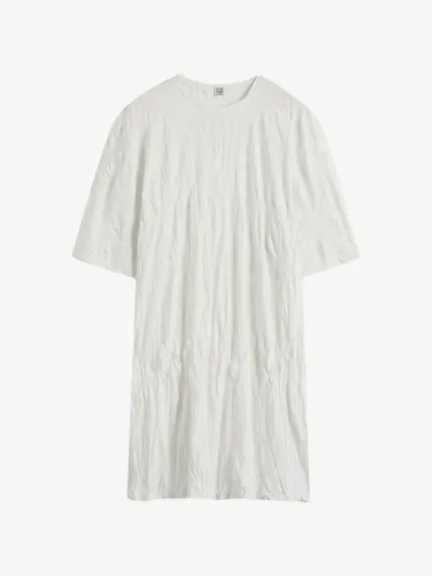 TOTEME relaxed tee dress off-white