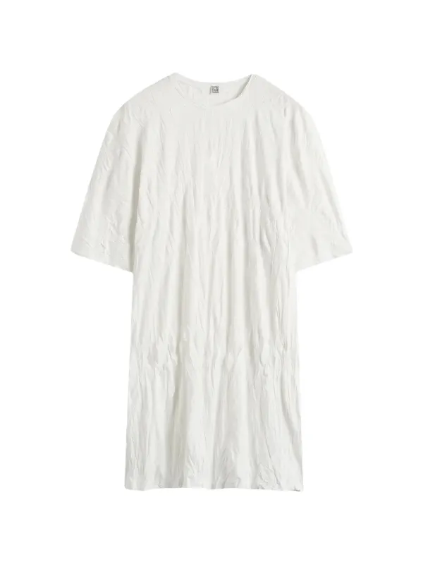 toteme cotton tee dress Totme Sleeveless Cotton Tee Dress Black Size: XS