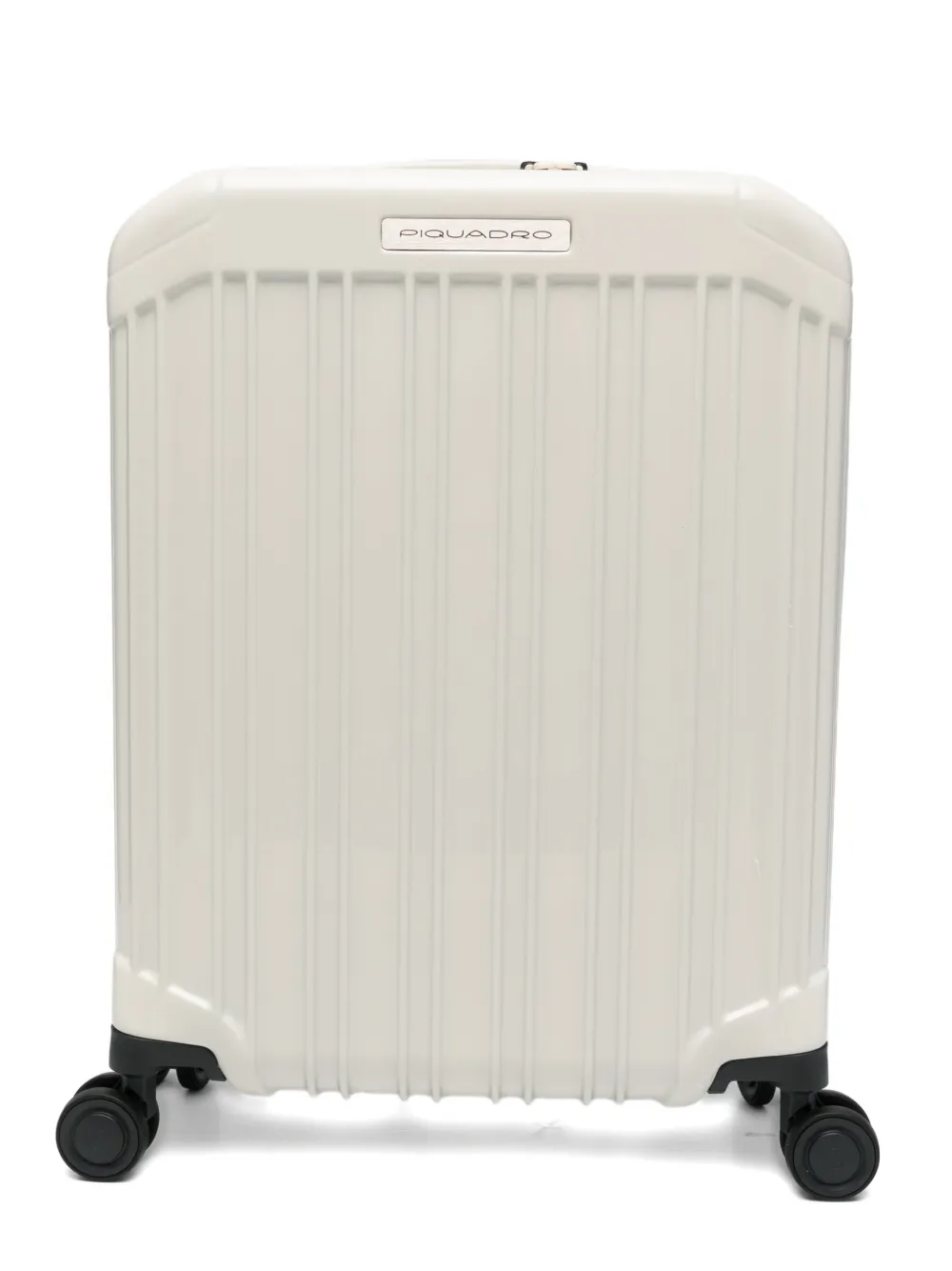 PIQUADRO PQ-Light ribbed-texture luggage - Toni neutri