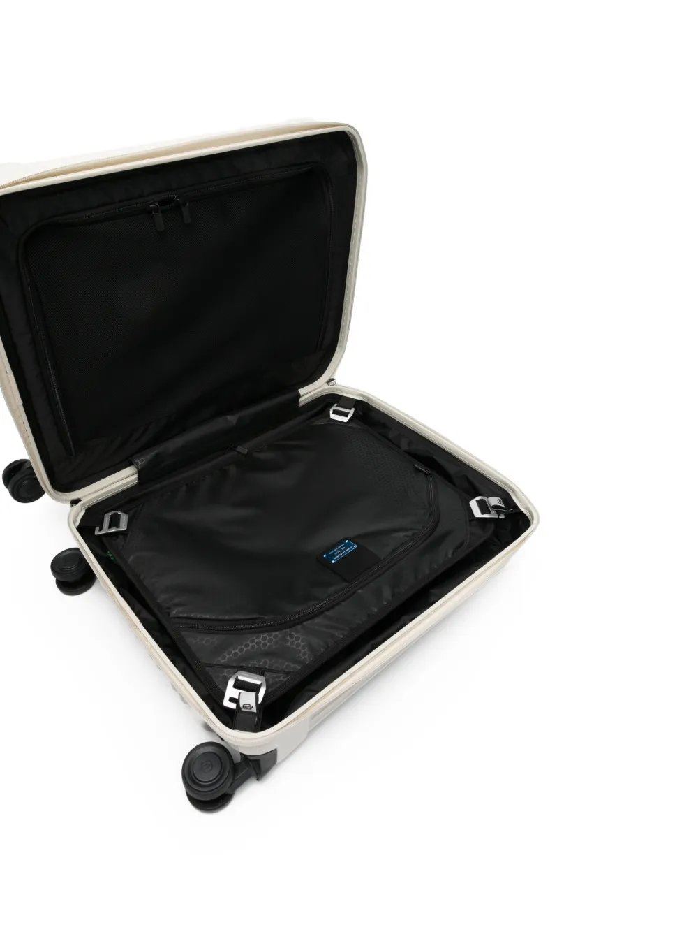 PIQUADRO PQ-Light bagage met geribbelde textuur Beige