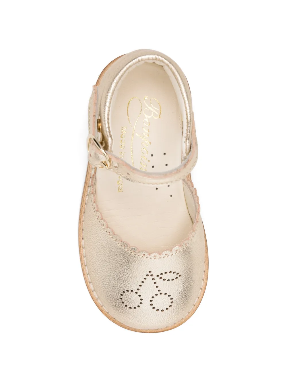 Bonpoint Luna uitgesneden sandalen Goud