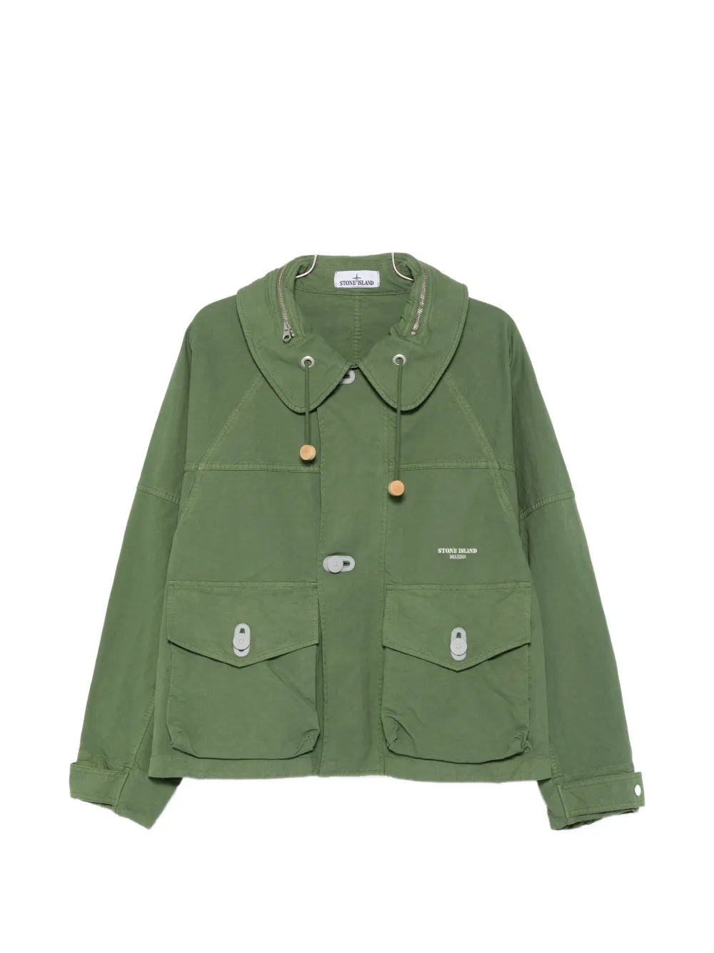 Stone Island Marina drawstring jacket - Verde