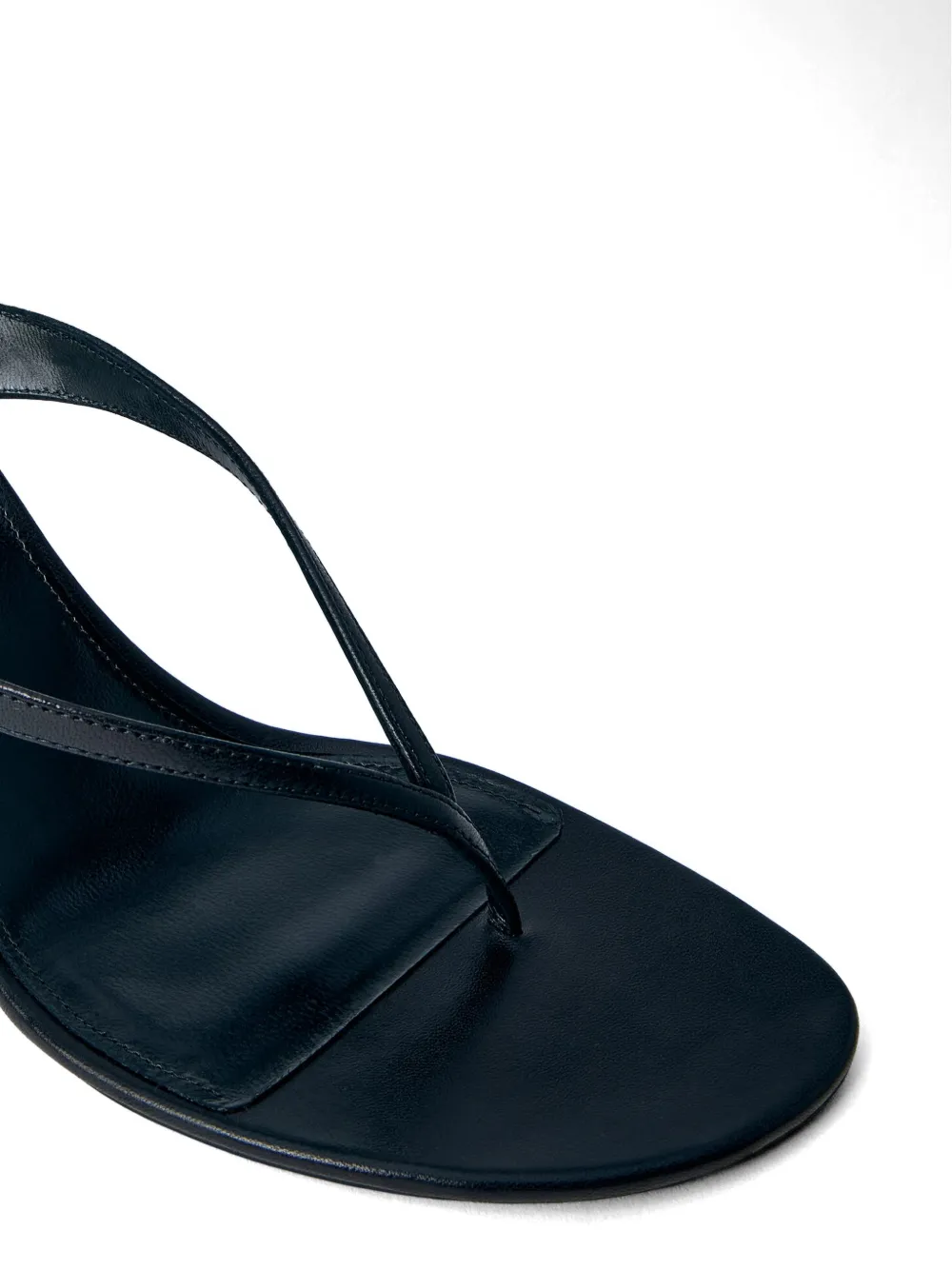 Saint Laurent thong strap heeled mules Zwart