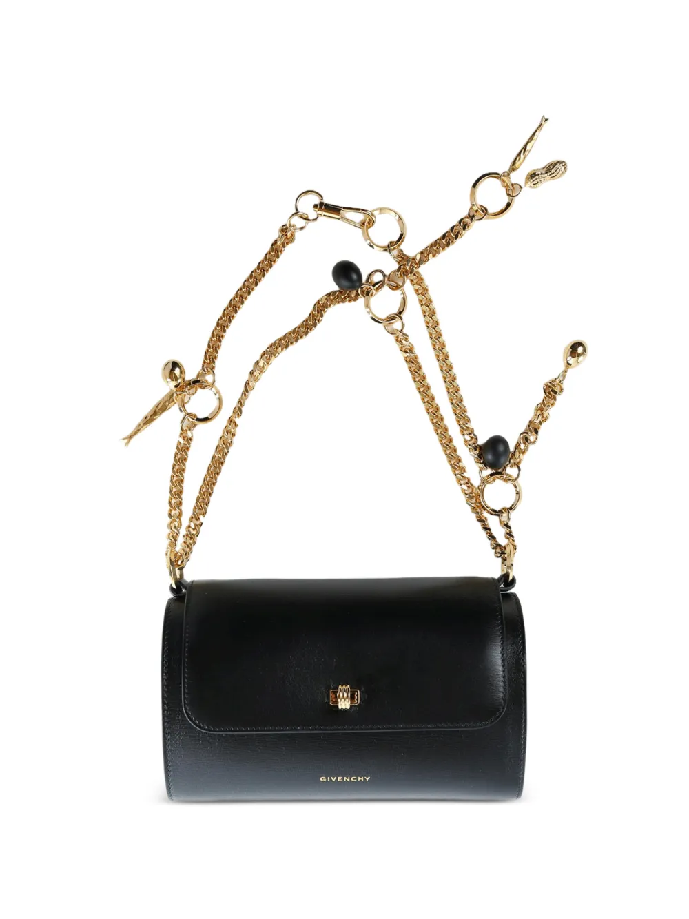 Givenchy small Pout charm-embellished shoulder bag - Nero