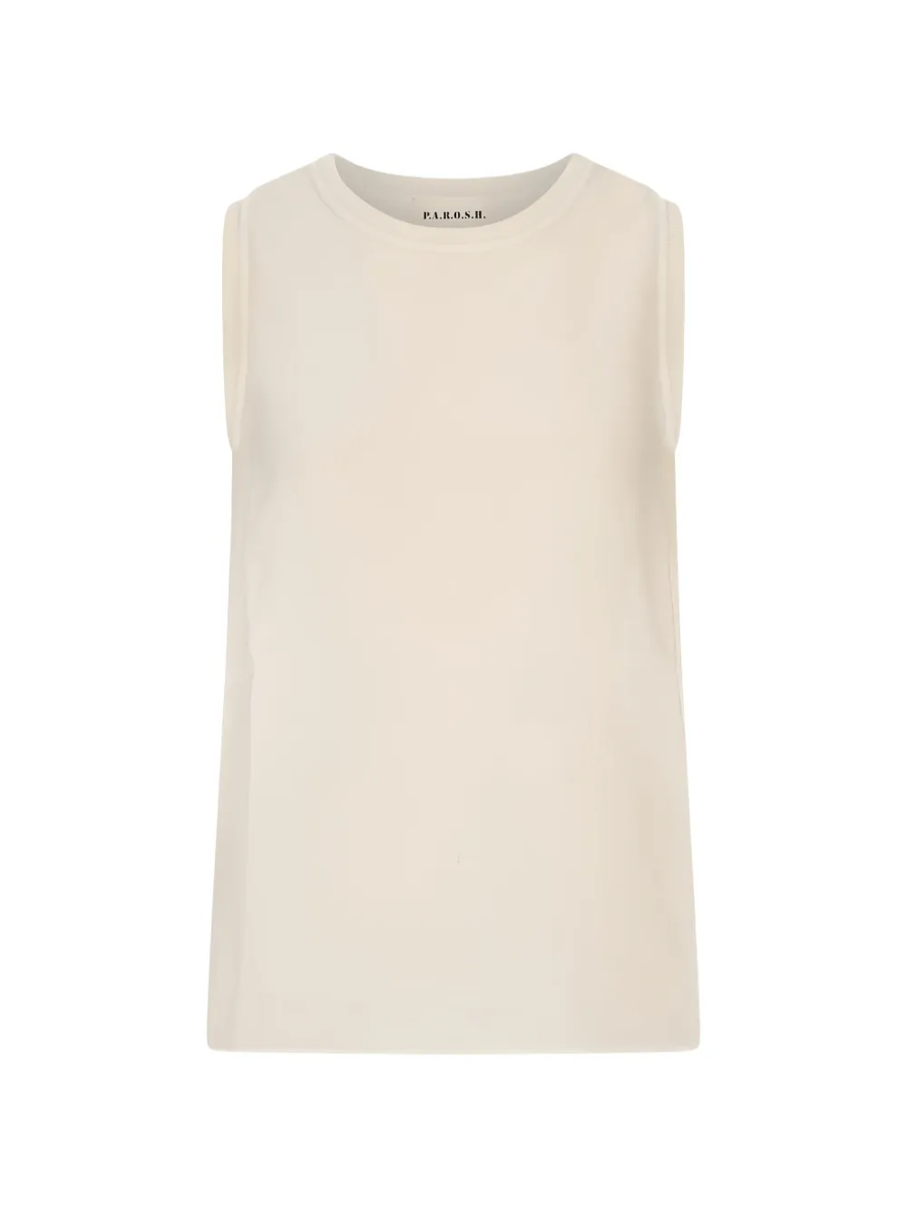 P.A.R.O.S.H. crew-neck sleeveless top - Toni neutri