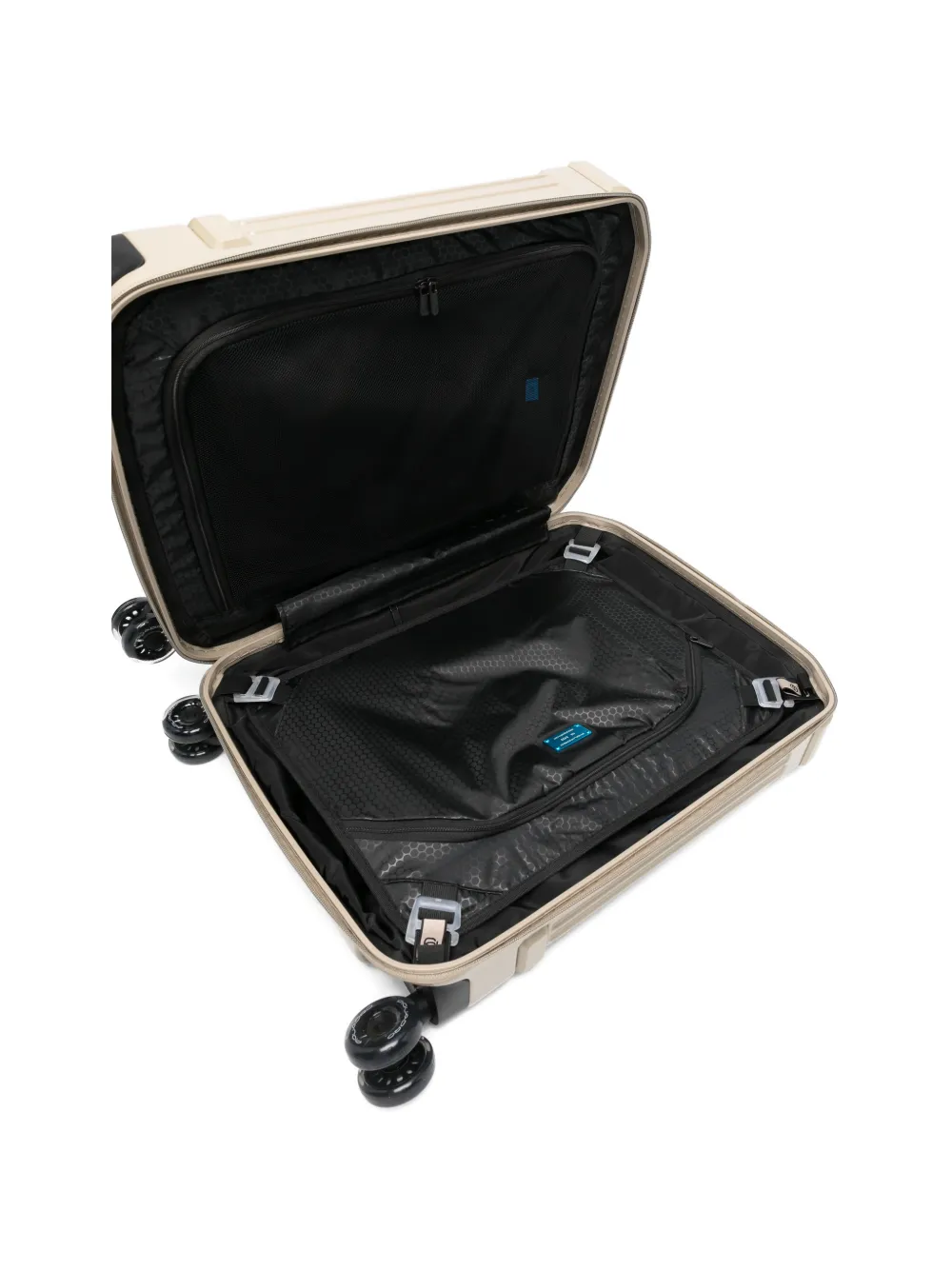 Piquadro Pop Suitcase In Neutral