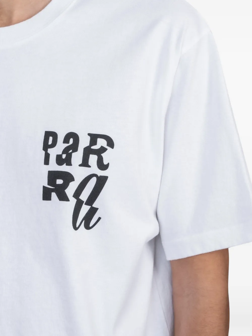 BY PARRA T-shirt met grafische print Wit