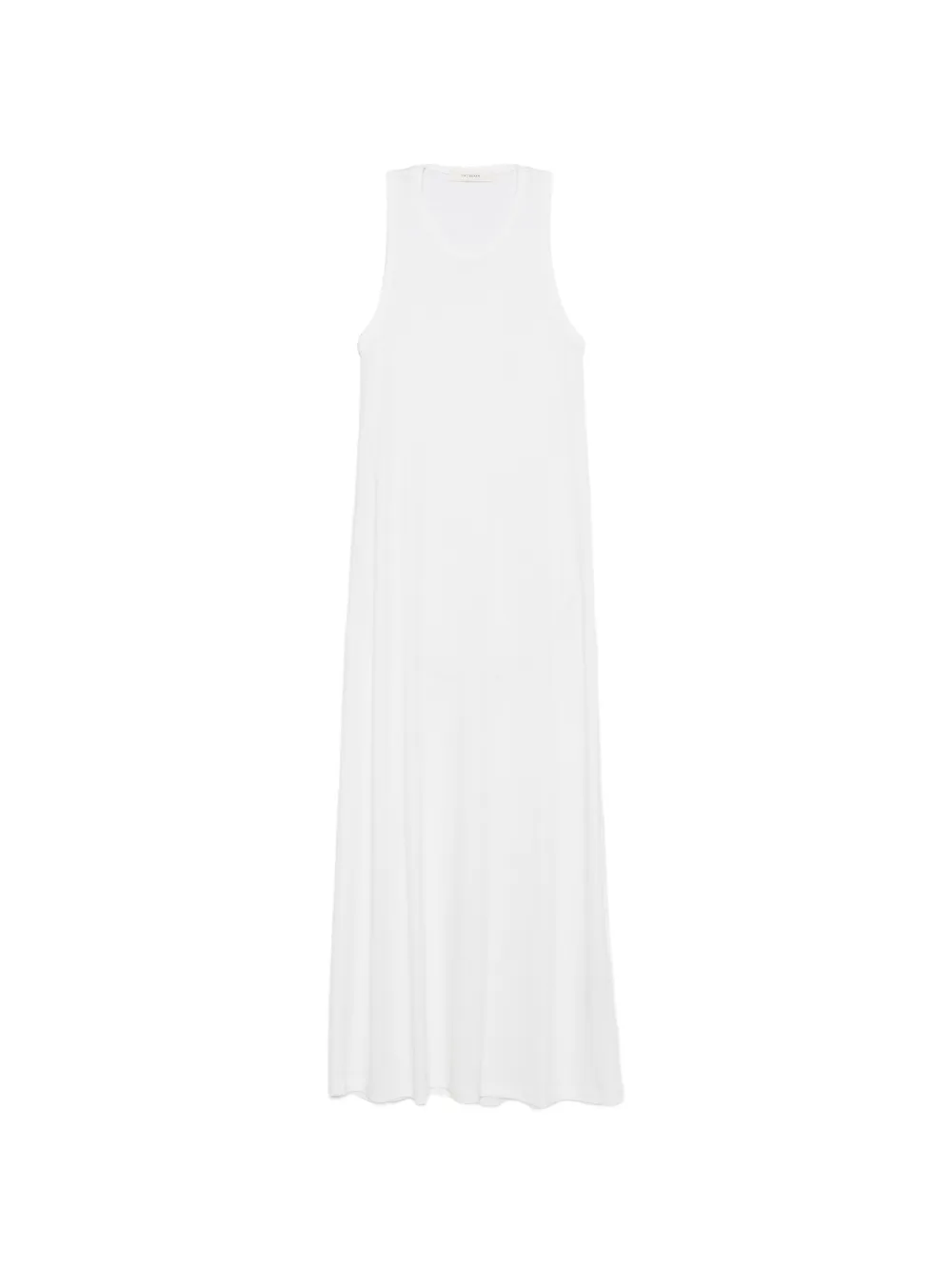 Umit Benan sleeveless ribbed-knit maxi dress - Neutrals