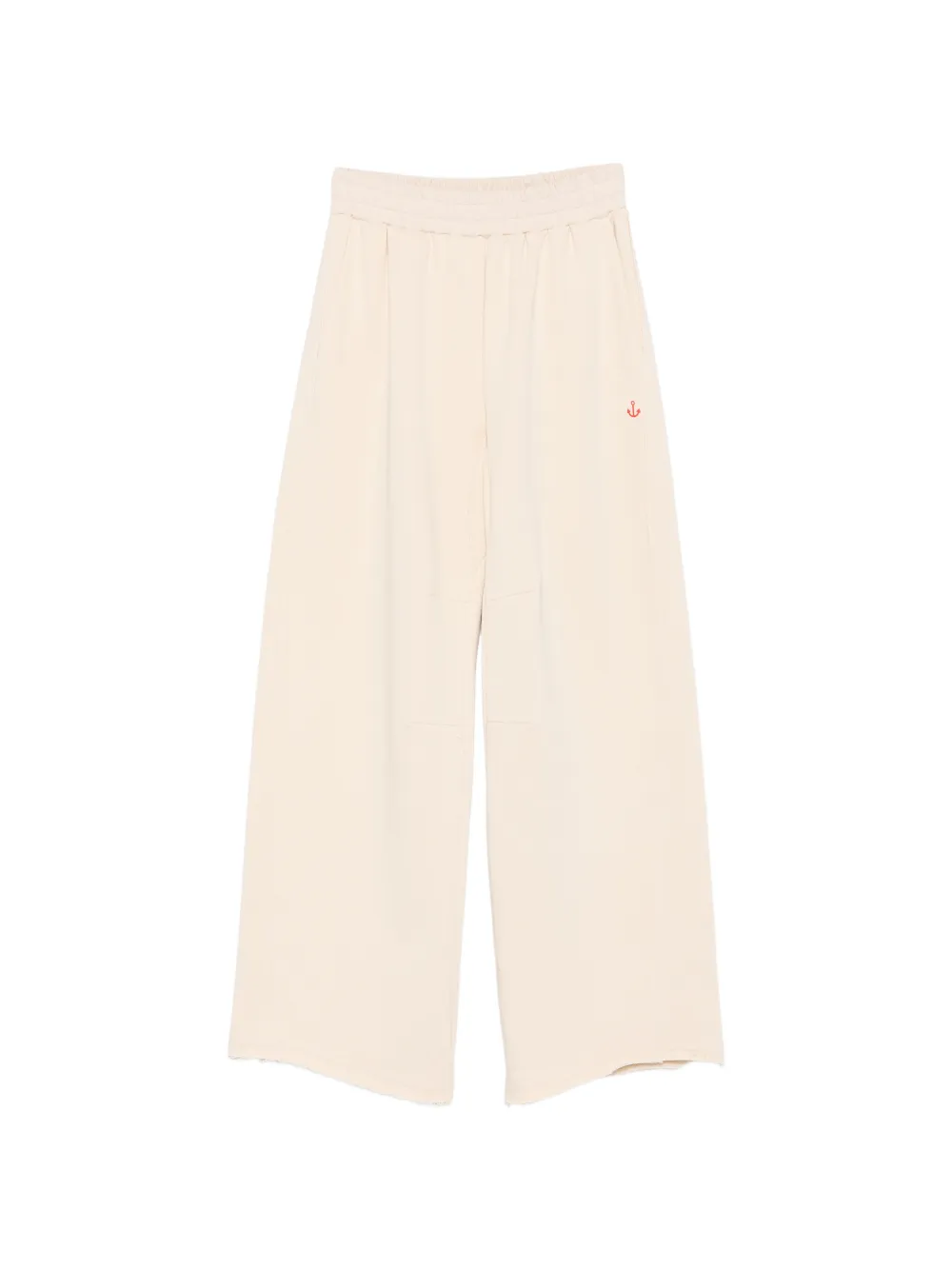 Merci anchor-embroidered track pants - Toni neutri