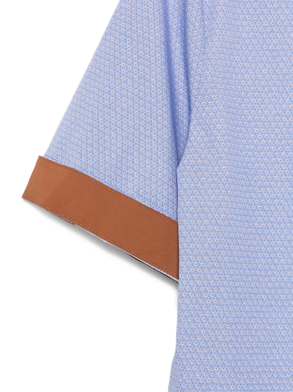 Merci geometric-print Shirt | Blue | FARFETCH IN