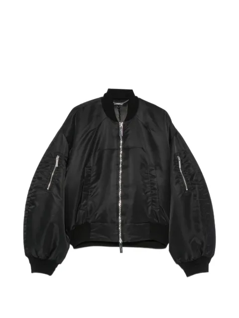 Matières Fécales zip-up bomber jacket