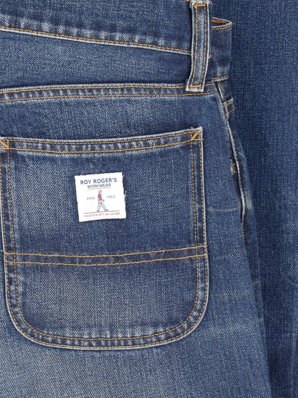 Roy Rogers Straight jeans Blauw