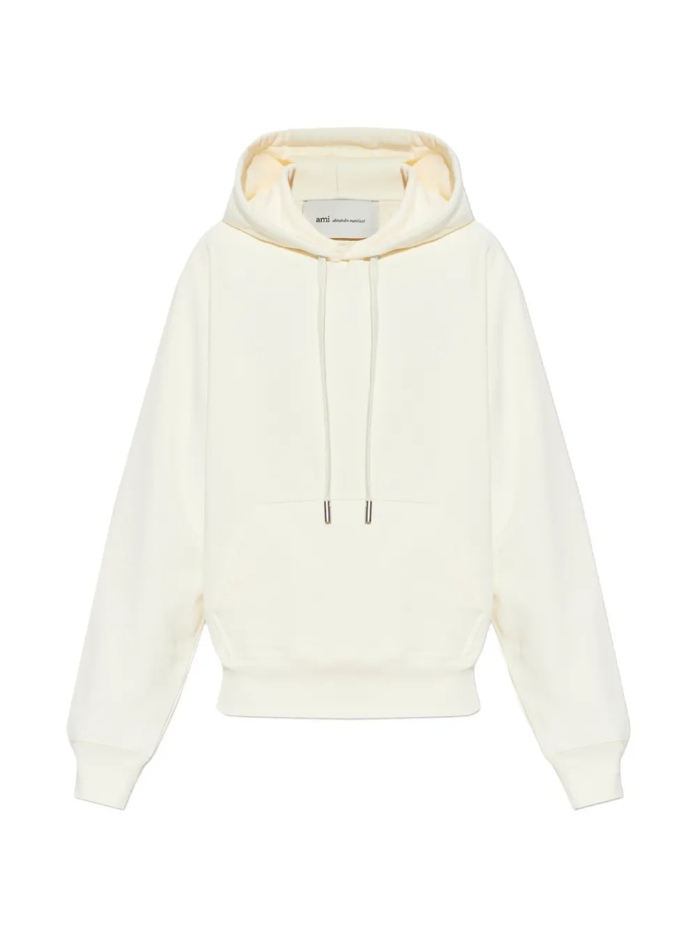 AMI Paris Ami de Coeur Hoodie mit Raglanärmeln - Nude