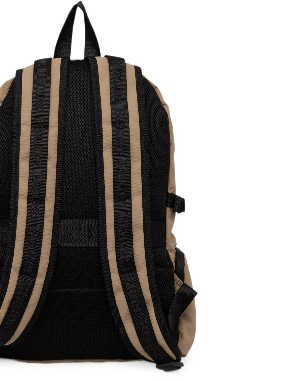 Blauer Rugzak met logoprint Beige