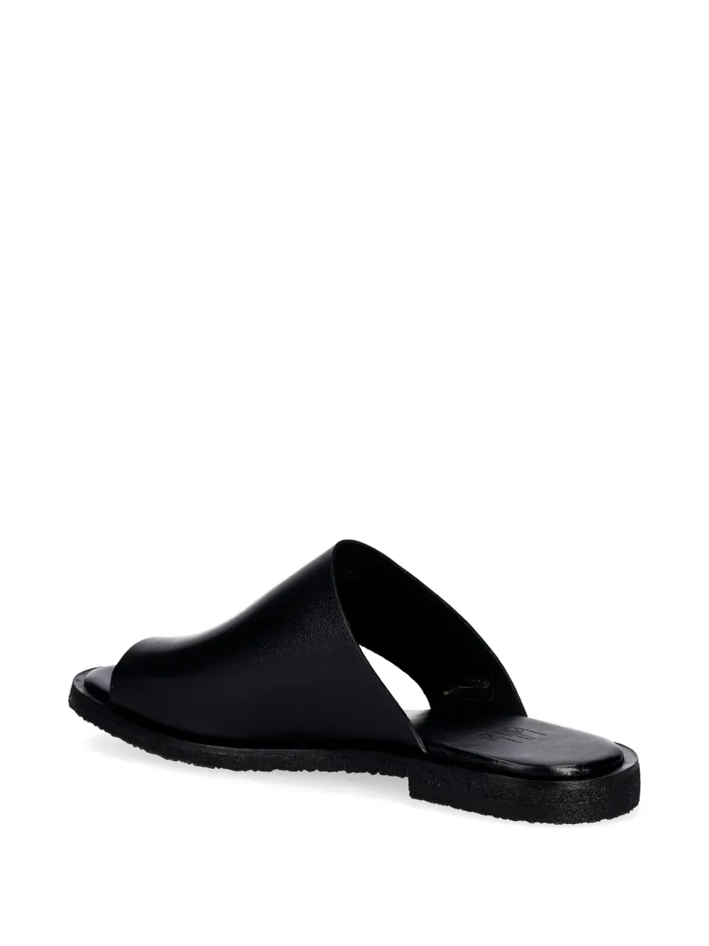 BILLI BI toe-strap leather sandals Zwart