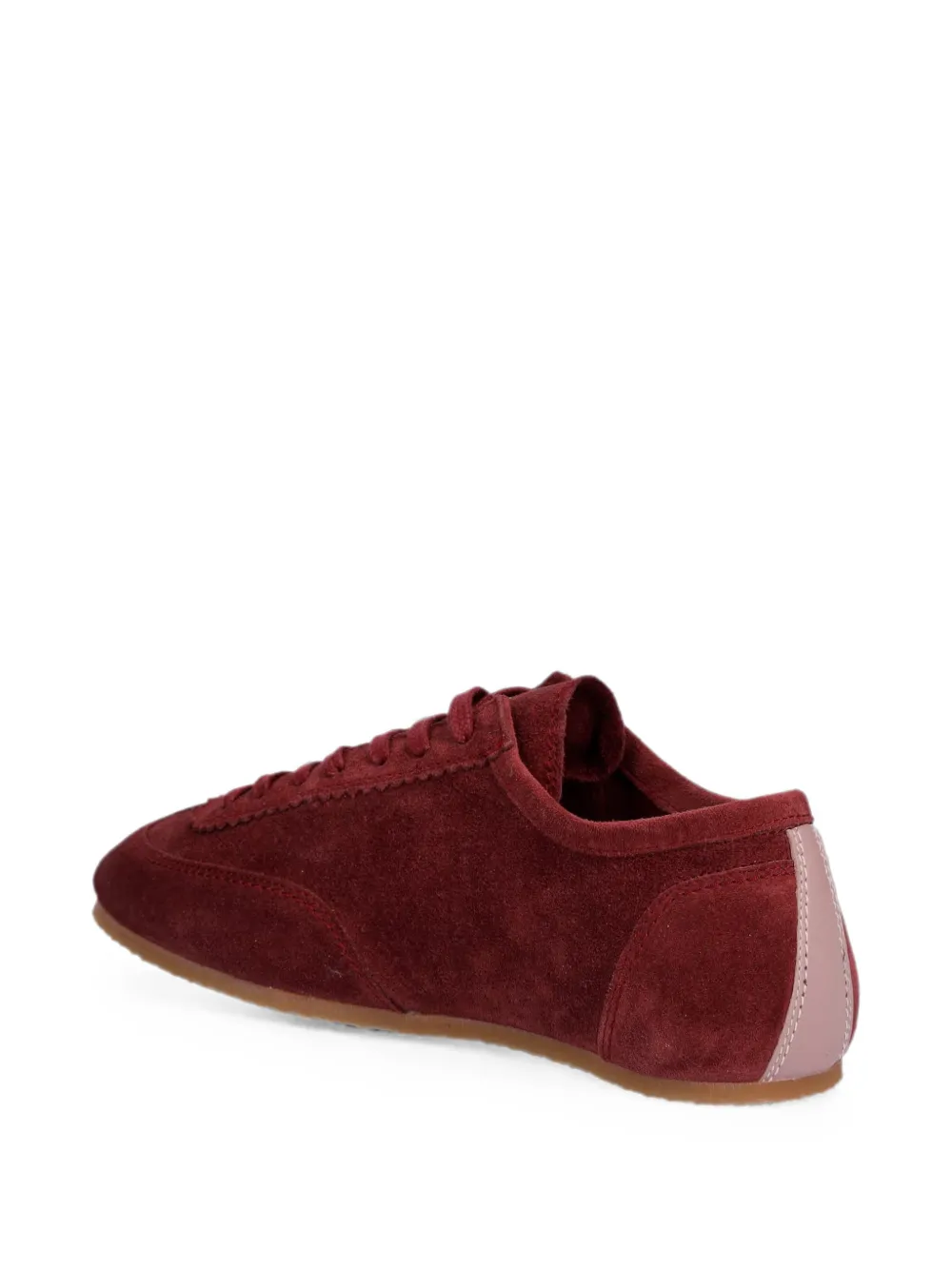 BILLI BI lace-up suede sneakers Rood