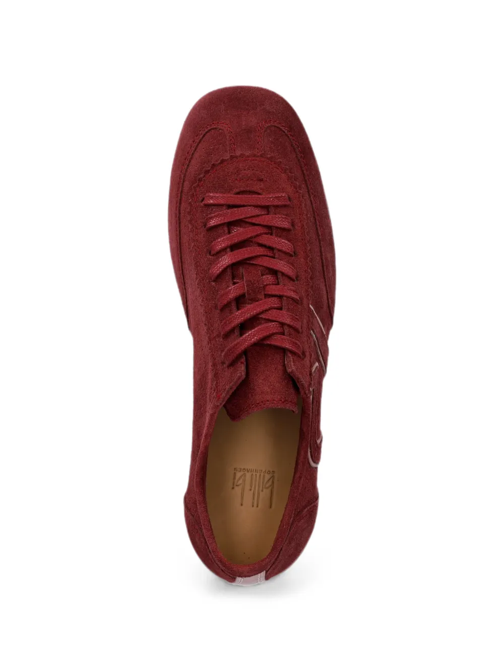 BILLI BI lace-up suede sneakers Rood