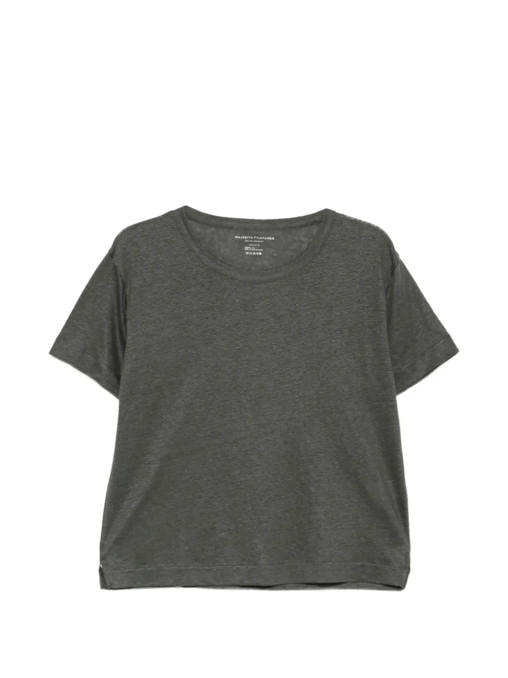 Majestic Filatures short-sleeve T-shirt - Grigio