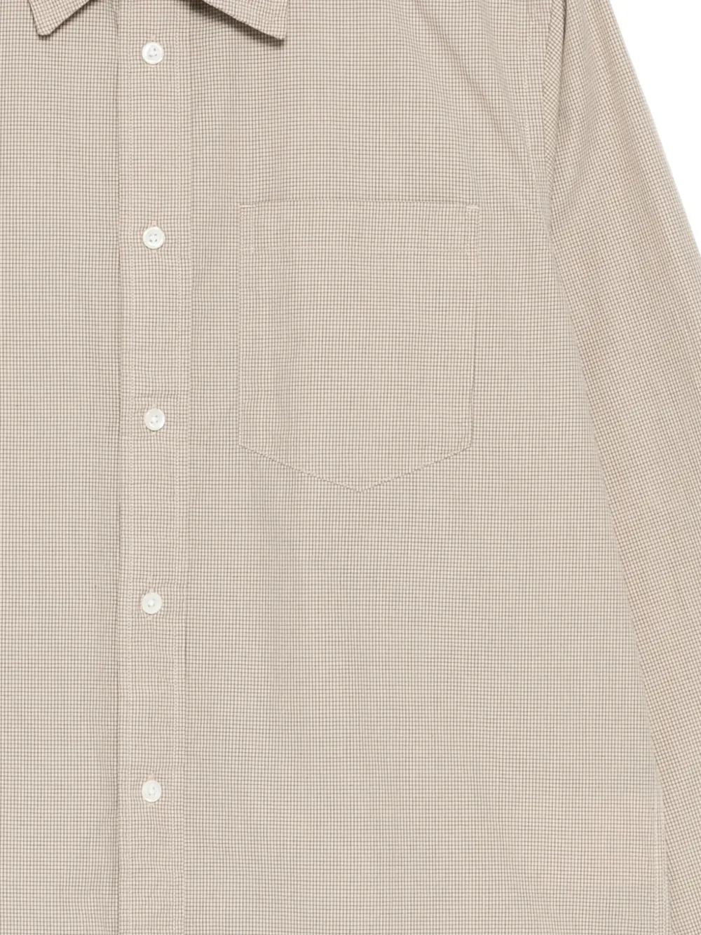 Norse Projects Overhemd met borstzak Beige