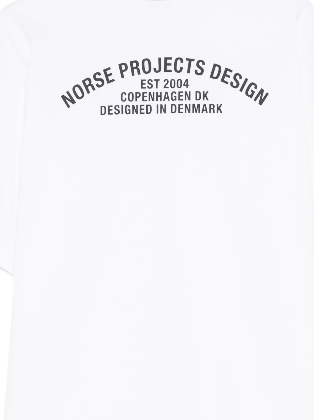 Norse Projects T-shirt met ronde hals Wit
