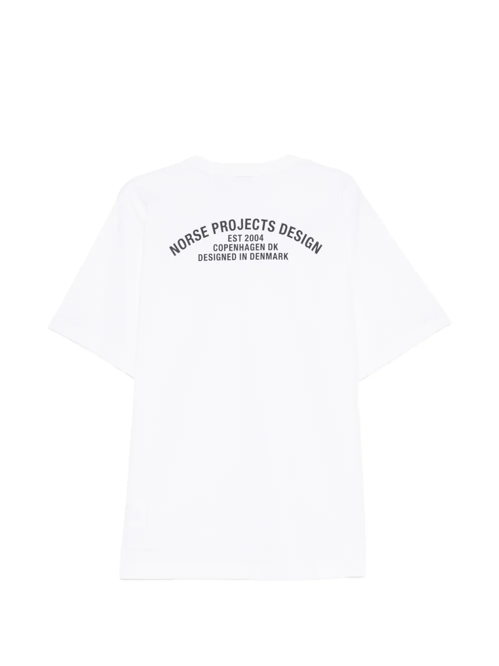 Norse Projects T-shirt met ronde hals Wit