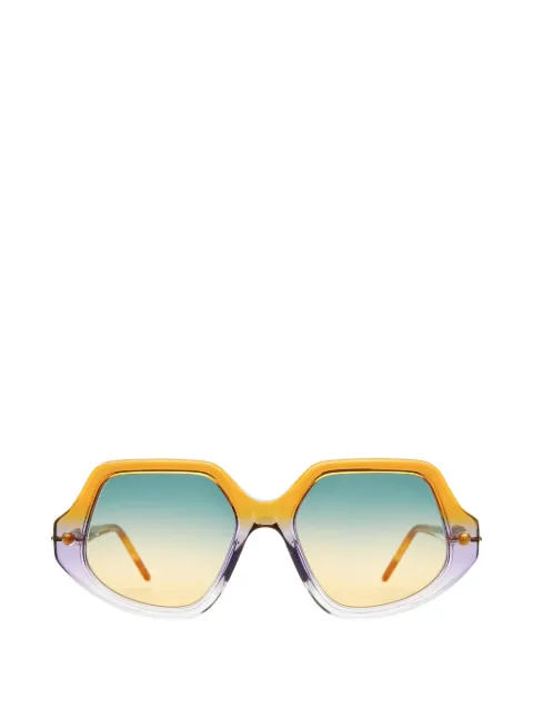 Kuboraum Mask P20 geometric-frame sunglasses
