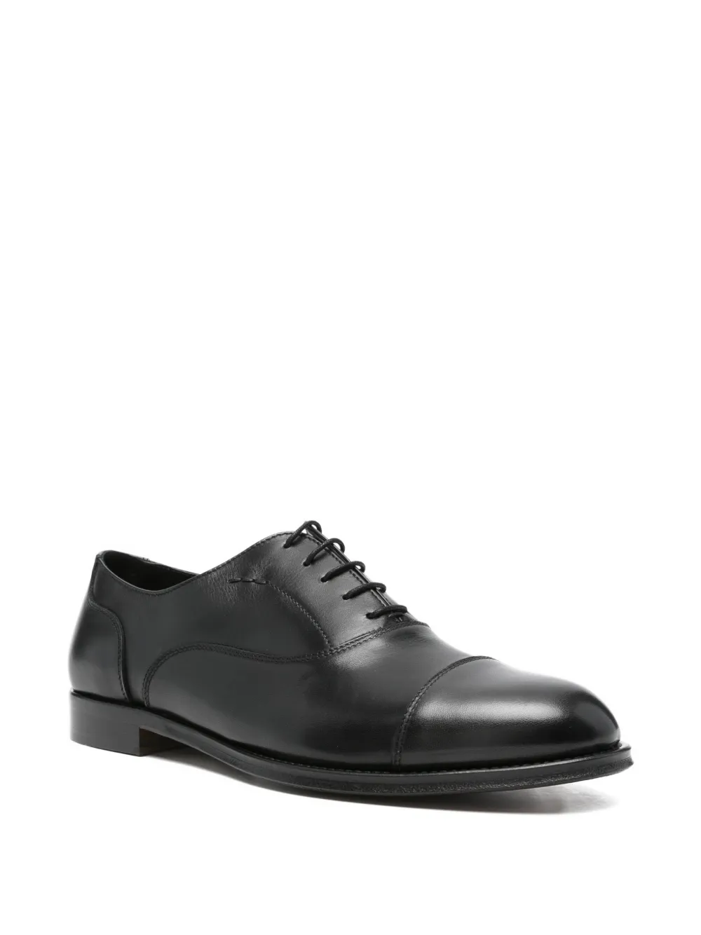 CALPIERRE cap-toe Oxford shoes Zwart