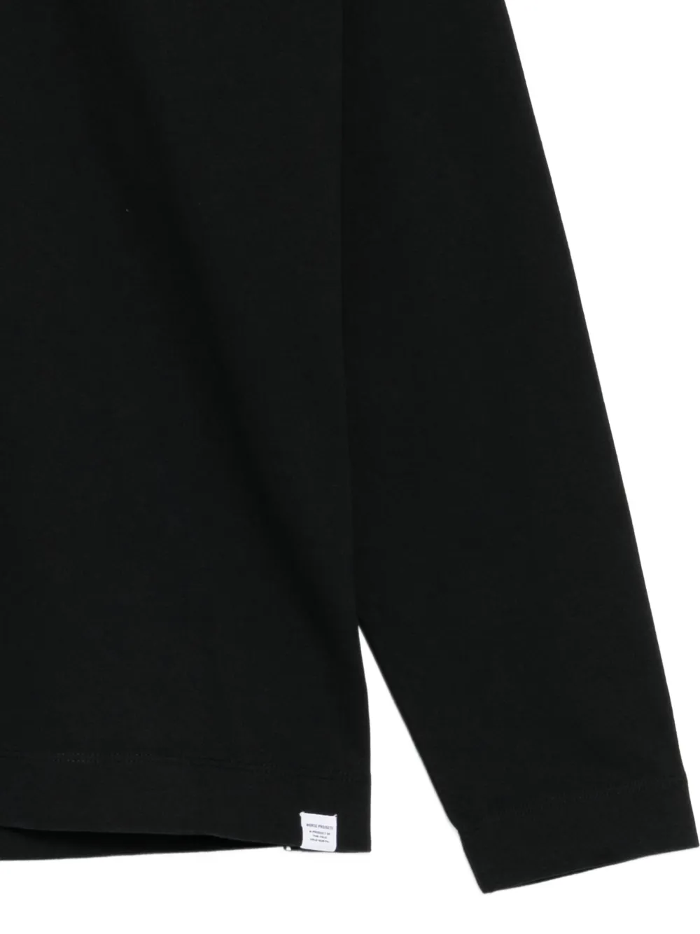 Norse Projects Poloshirt met lange mouwen Zwart