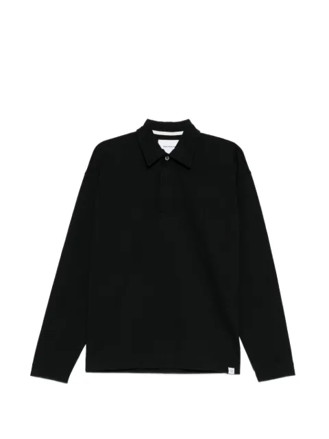Norse Projects long-sleeve cotton polo shirt