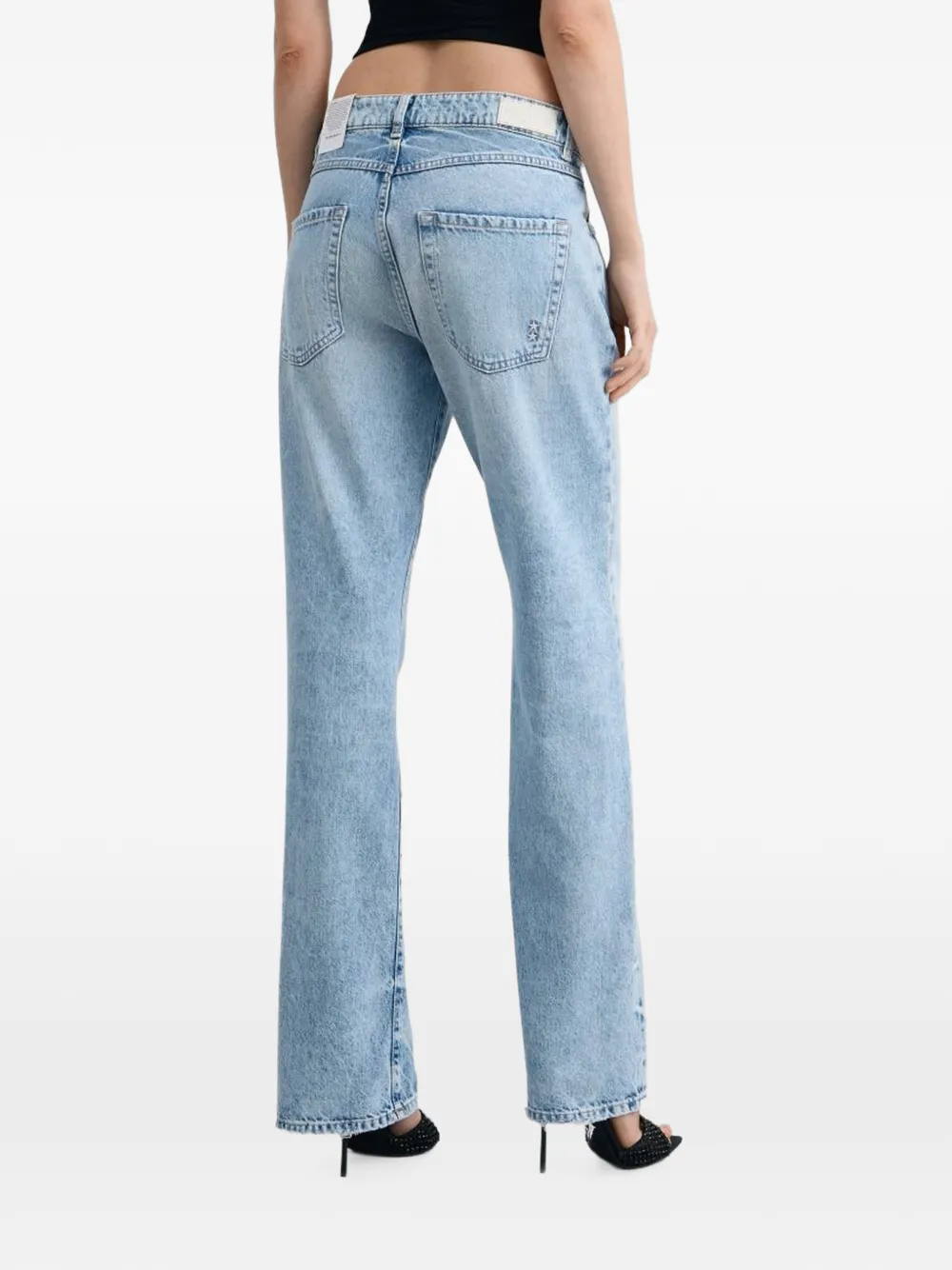 ICON DENIM Iris straight jeans Blauw