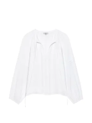 Cecilie Bahnsen パフスリーブ トップ | ホワイト | FARFETCH JP