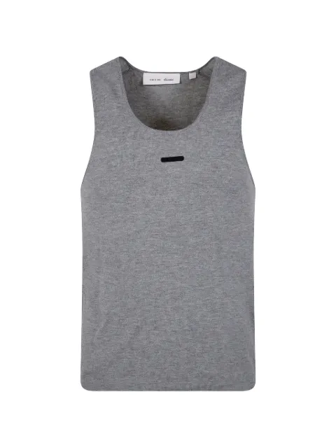 FEAR OF GOD ESSENTIALS logo-patch tank top