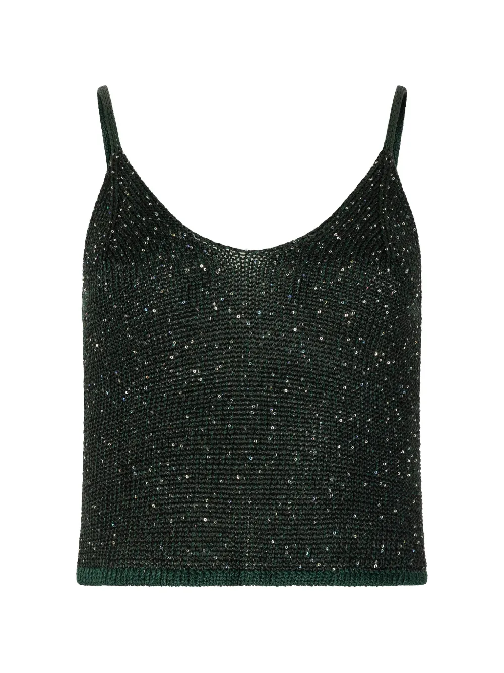 PARAMIDONNA Bruna sequin top - Schwarz