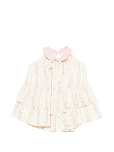 La Stupenderia robe à fleurs imprimées