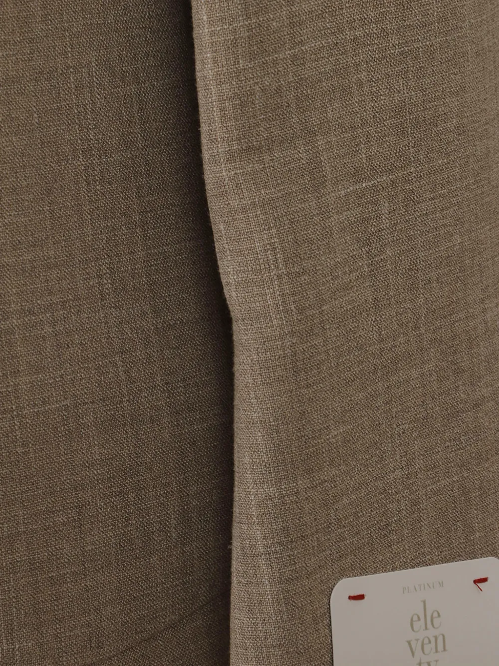 Eleventy Pak met enkele rij knopen Beige