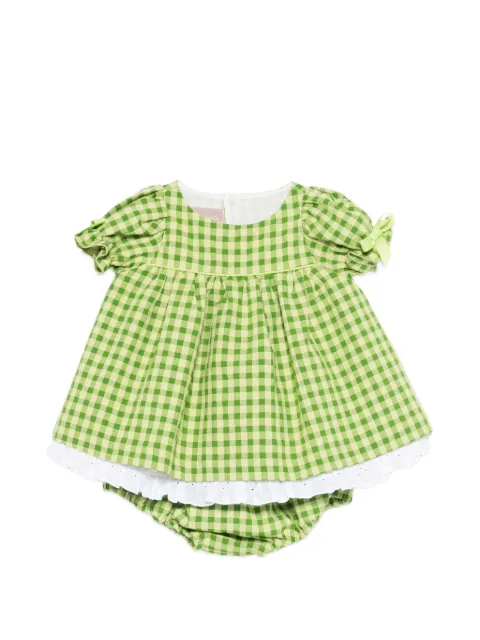 La Stupenderia set de dos vestidos con ribete bordado