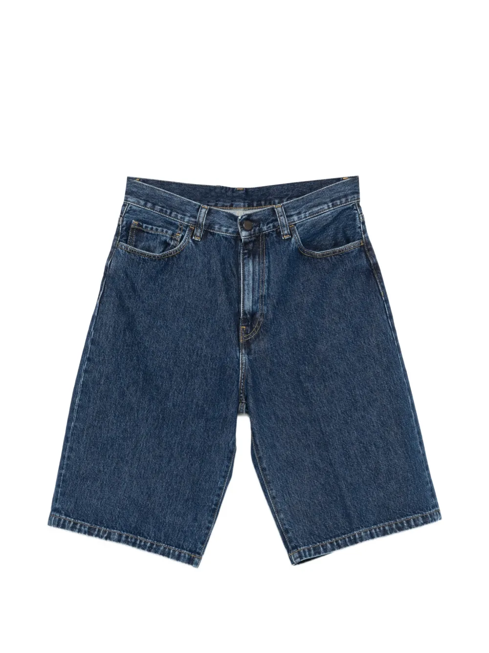 Carhartt WIP stone-washed denim shorts - Blau