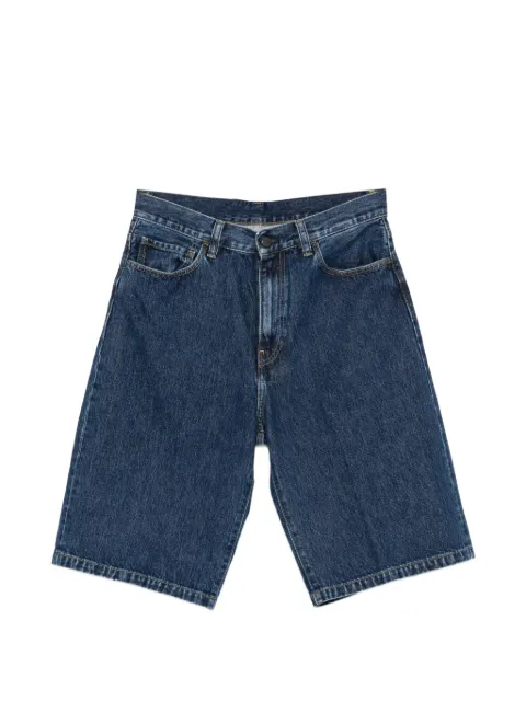 Carhartt WIP pantalones vaqueros cortos con efecto lavado