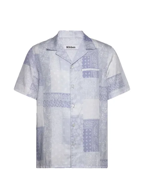 Nikben La Brea patchwork shirt