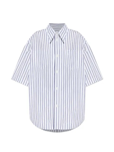 AMI Paris Ami de Coeur striped-pattern shirt