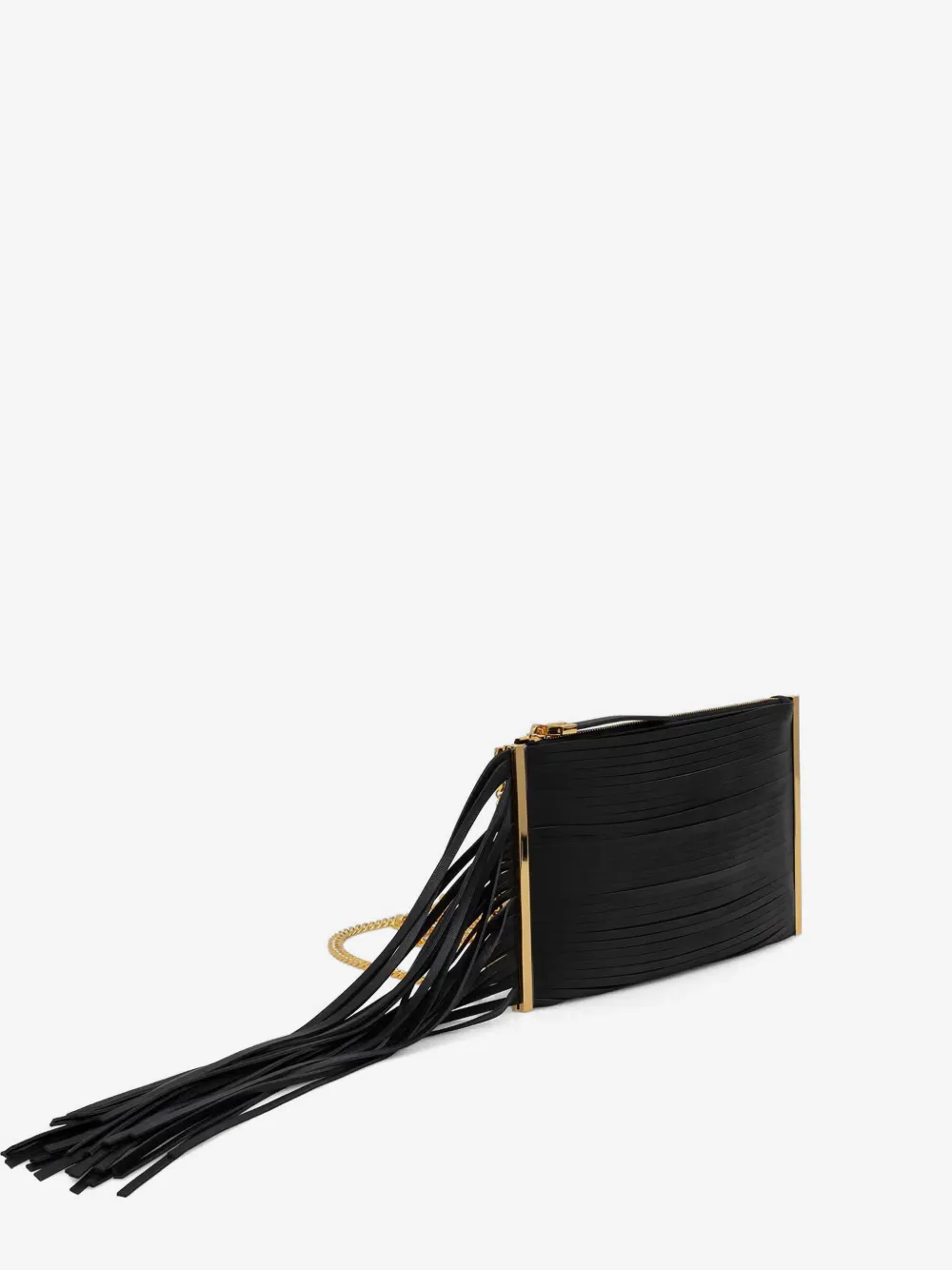 fringe-detail shoulder bag