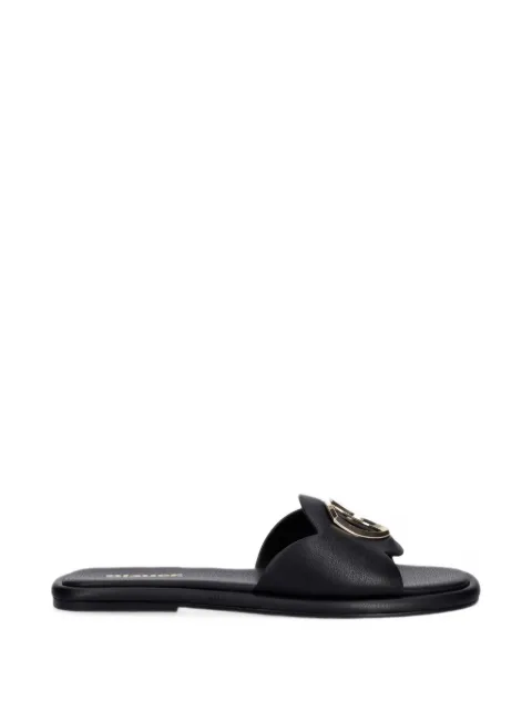 Blauer Moody01 logo-plaque sandals