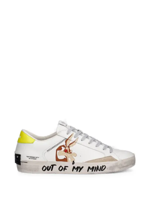 Crime London zapatillas con efecto envejecido de Crome London x Looney Tunes